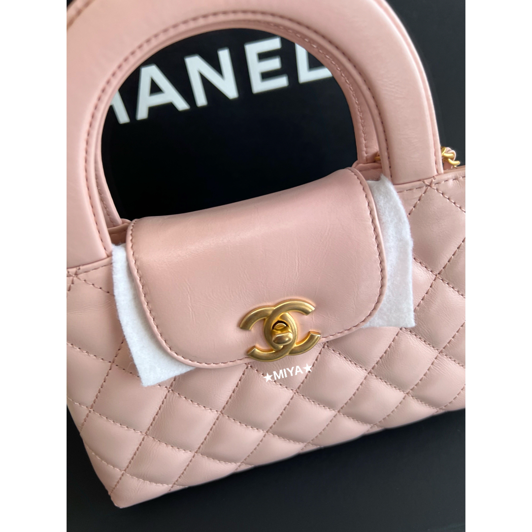 CHANEL - CHANELシャネル ミニ ショッピング バッグ nanoケリー CHANEL - CHANELシャネル ミニ ショッピング バッグ nanoケリー