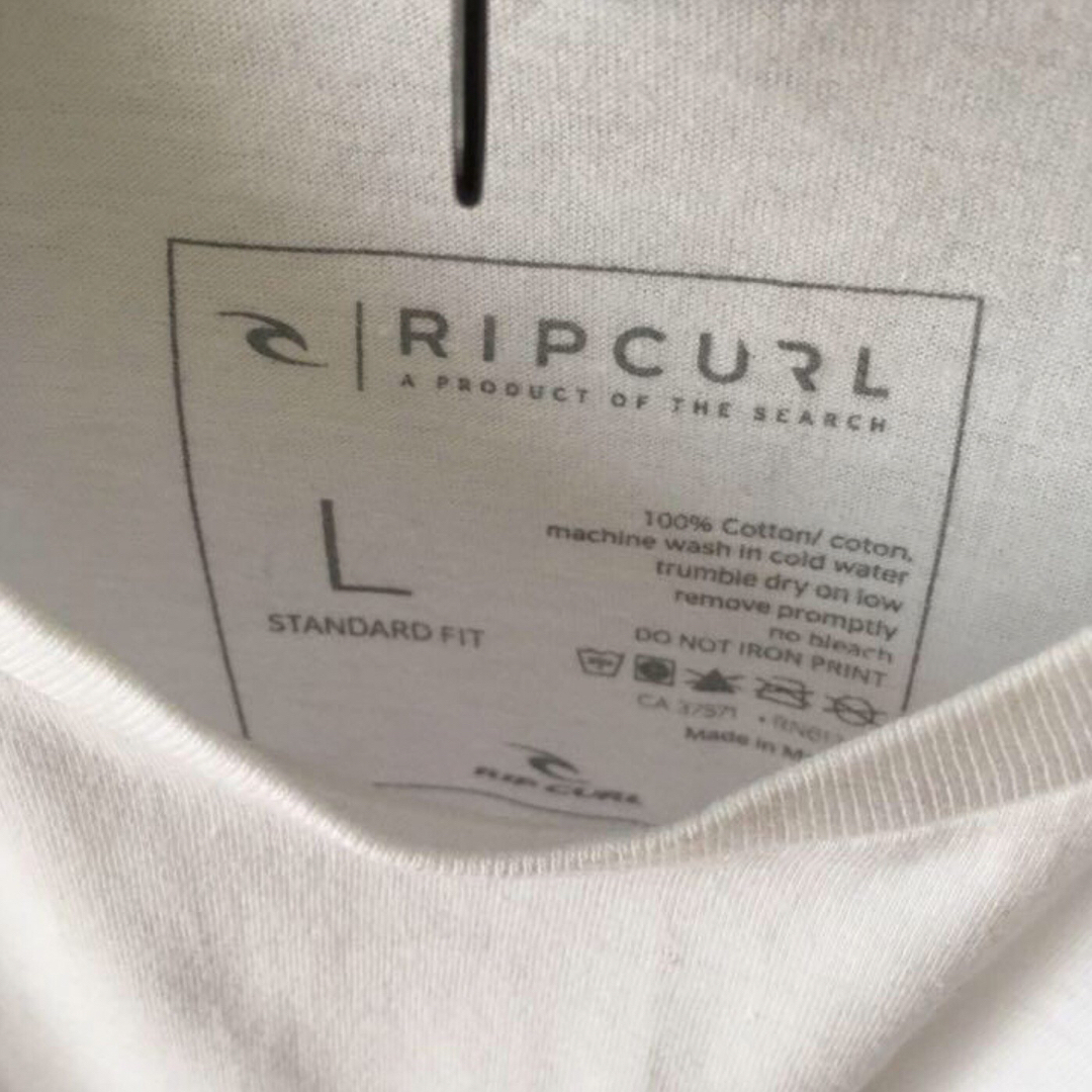 Rip Curl(リップカール)のRIPCURLリップカールUS限定激レアデザインアイコンロゴTシャツ L1点物 メンズのトップス(Tシャツ/カットソー(半袖/袖なし))の商品写真