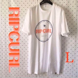 リップカール(Rip Curl)のRIPCURLリップカールUS限定激レアデザインアイコンロゴTシャツ L1点物(Tシャツ/カットソー(半袖/袖なし))