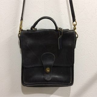 コーチ(COACH)のビンテージ　USA製　オールドコーチ　レザー　ターンロック　ショルダーバッグ(ショルダーバッグ)