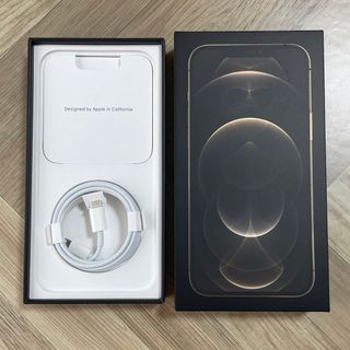 アイフォーン(iPhone)のiPhone12pro MAX 空箱　充電ケーブル　付属品(その他)