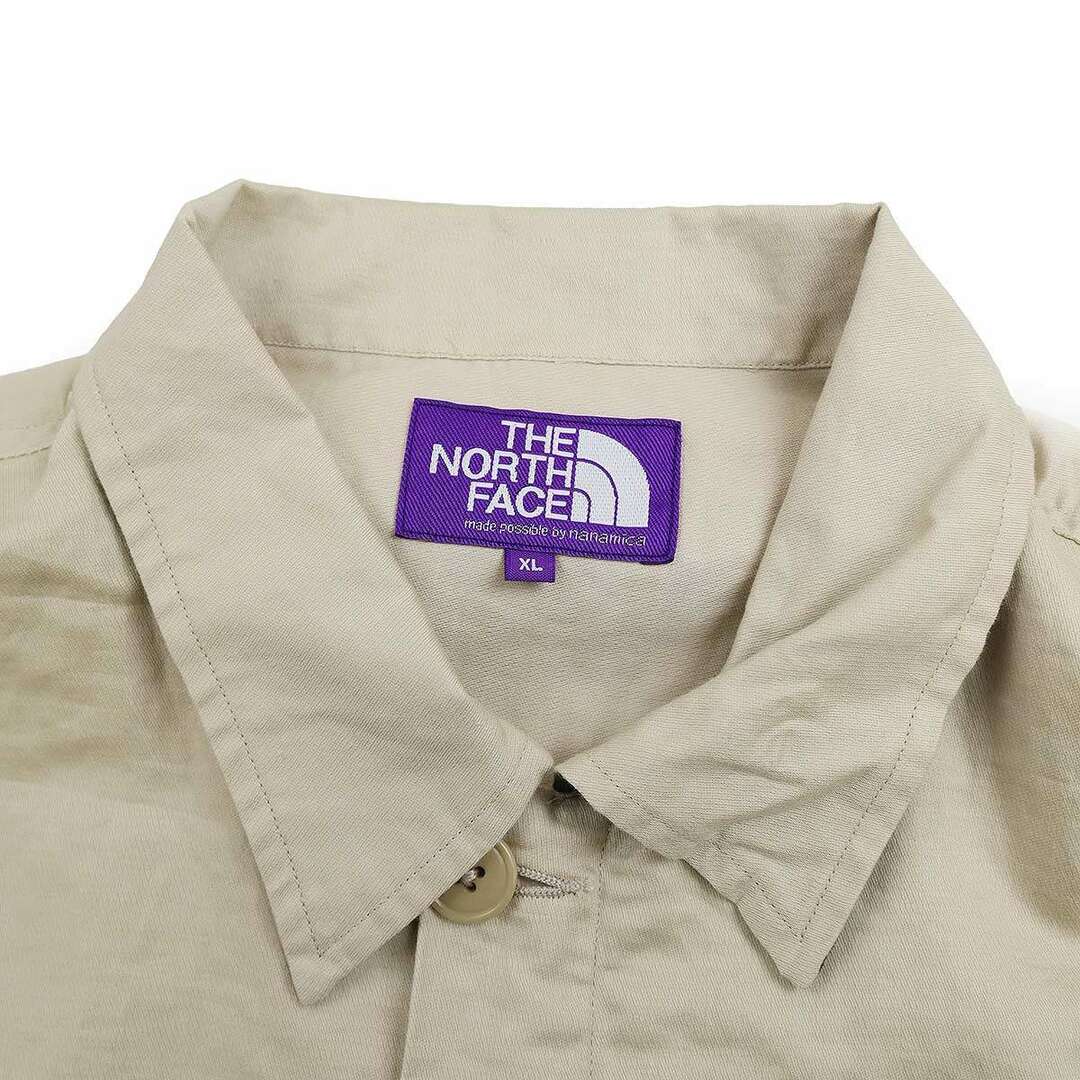 THE NORTH FACE(ザノースフェイス)のTHE NORTH FACE PURPLE LABEL ザ ノースフェイス パープルレーベル 24SS Moleskin Field Shirt Jacket モールスキンフィールドシャツジャケット ベージュ XL NP2403N メンズのジャケット/アウター(その他)の商品写真