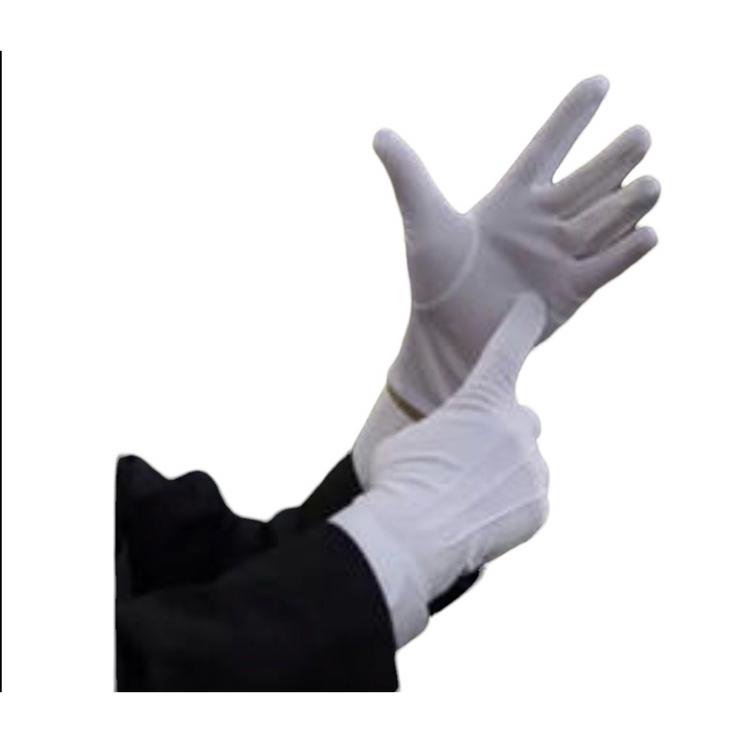 白手袋ホワイトグローブグレードアップ版1セット   送料値上げの為近日値上げ レディースのファッション小物(手袋)の商品写真