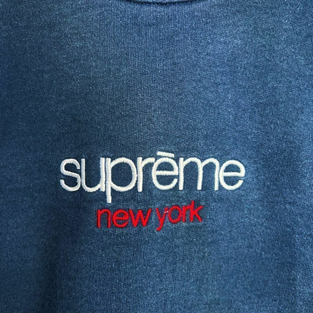 Supreme(シュプリーム)の【入手困難!!】シュプリーム ✈︎カナダ製 刺繍ロゴ トレーナー 裏起毛 メンズのトップス(スウェット)の商品写真