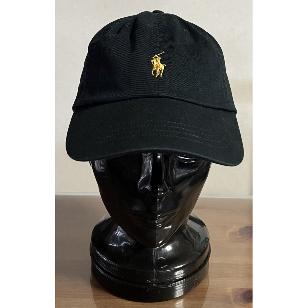 POLO RALPH LAUREN(ポロラルフローレン)の[ポロラルフローレン] メンズ ６パネル ワンポイントポニー キャップ ブラック メンズの帽子(キャップ)の商品写真