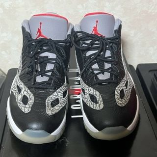 ジョーダン(Jordan Brand（NIKE）)のナイキ エアジョーダン11 ロー IE "ブラック セメント"(スニーカー)