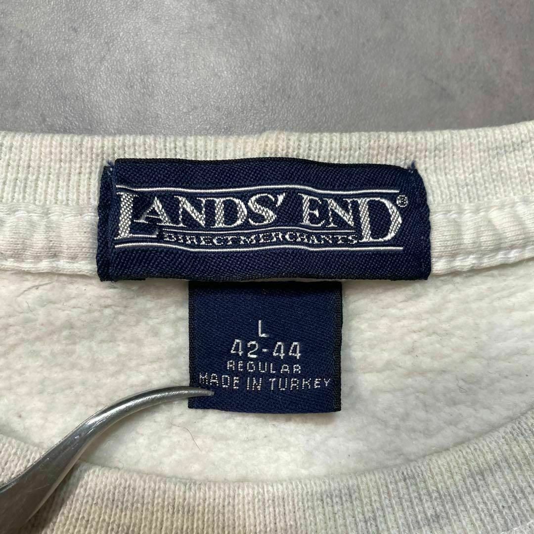 LANDS’END(ランズエンド)のLANDS'END ランズエンド 霜降りグレースウェット USメンズ古着 メンズのトップス(スウェット)の商品写真