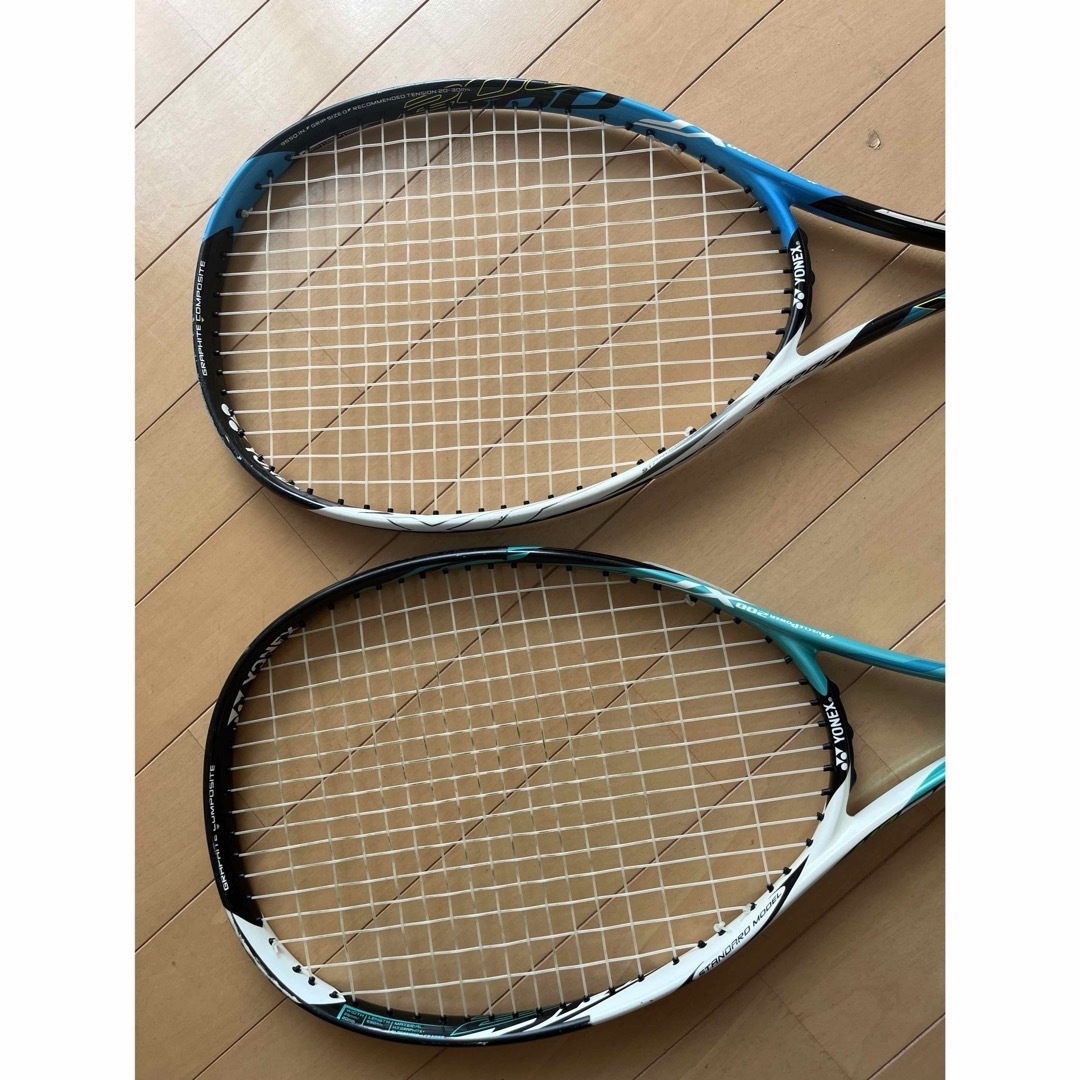 YONEX(ヨネックス)のYONEX(ヨネックス) テニス ラケット 軟式 MP200 2本 スポーツ/アウトドアのテニス(ラケット)の商品写真