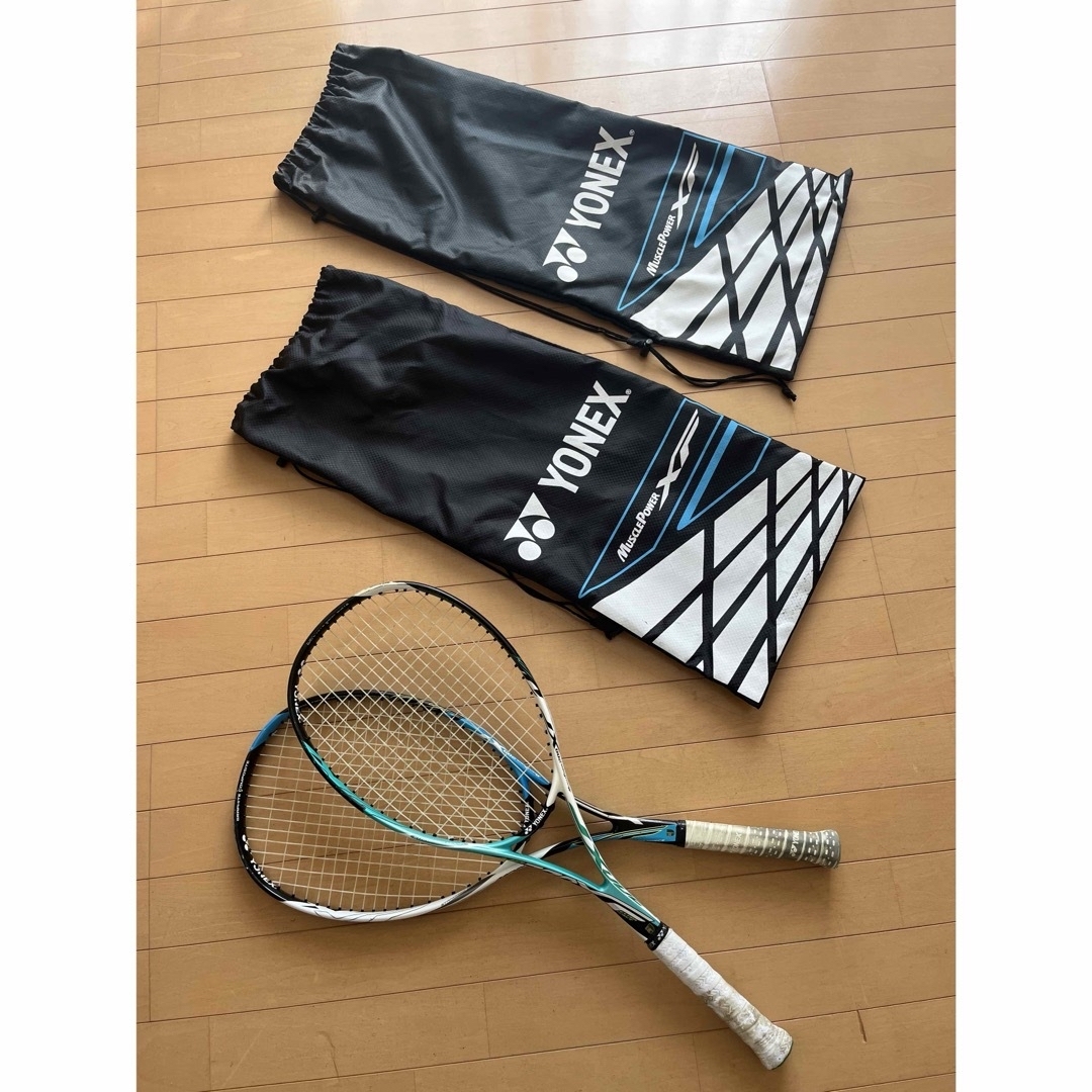 YONEX(ヨネックス)のYONEX(ヨネックス) テニス ラケット 軟式 MP200 2本 スポーツ/アウトドアのテニス(ラケット)の商品写真