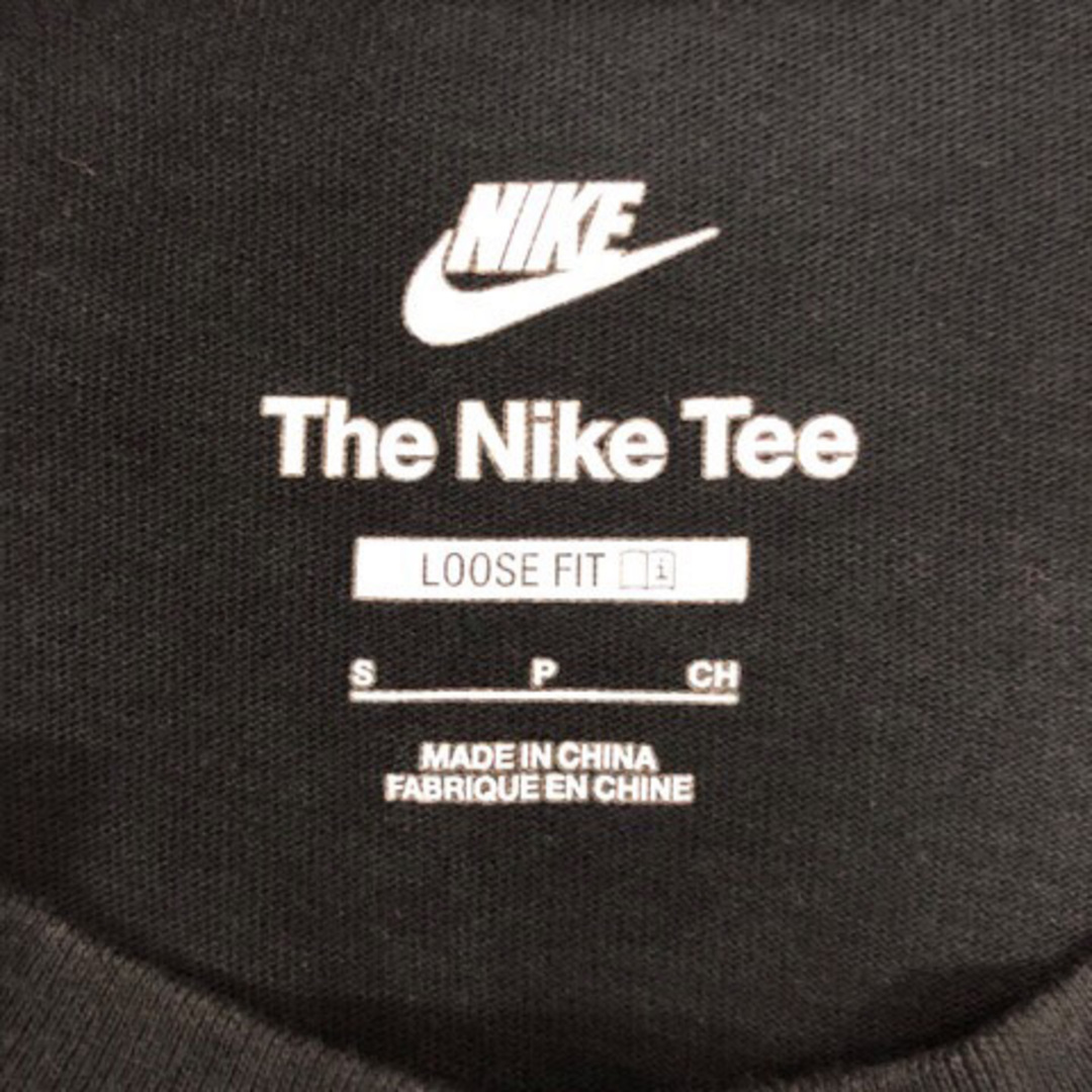 NIKE(ナイキ)のナイキ Tシャツ プリントTシャツ クルーネック  コットン 半袖 S 黒 レディースのトップス(Tシャツ(半袖/袖なし))の商品写真