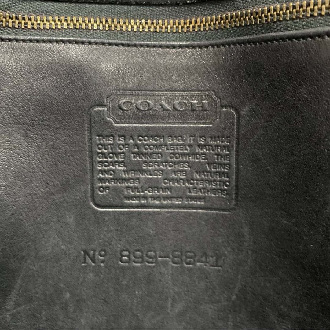 COACH(コーチ)のビンテージ　オールド　コーチ　レザー　ショルダーバッグ　トートバッグ　鞄　レア レディースのバッグ(ハンドバッグ)の商品写真