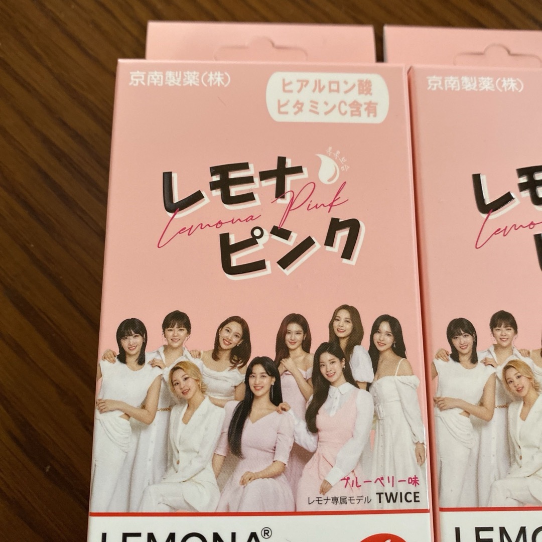 TWICE(トゥワイス)のレモナ×TWICE レモナピンク 10包 × 2箱 食品/飲料/酒の健康食品(ビタミン)の商品写真