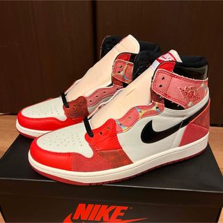 ジョーダン(Jordan Brand（NIKE）)の【新品黒タグ付】AJ1 High OG スパイダーマン 28cm(スニーカー)