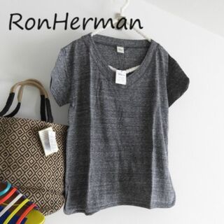 ロンハーマン(Ron Herman)の新品 RonHerman ロンハーマン BOX霜降り　Tシャツ　XS　グレー(Tシャツ(半袖/袖なし))