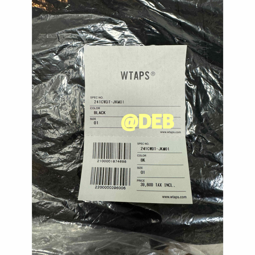 W)taps - WTAPS 2024SS TRACK JACKET BLACK Sサイズの通販 by W)taps - WTAPS 2024SS TRACK JACKET BLACK Sサイズの通販 by