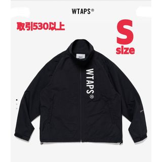 ダブルタップス(W)taps)のWTAPS 2024SS TRACK JACKET BLACK Sサイズ(ナイロンジャケット)