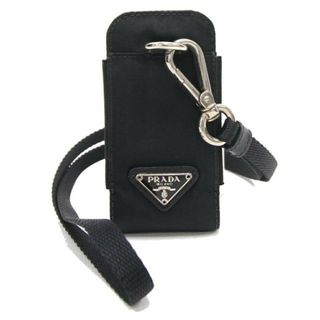 プラダ(PRADA)の プラダ マルチケース ブラック ナイロン レザー 中古(その他)