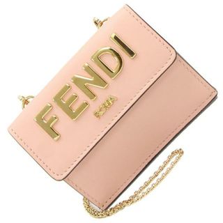 フェンディ(FENDI)の フェンディ 三つ折り財布 8M0481 ピンクベージュ(財布)