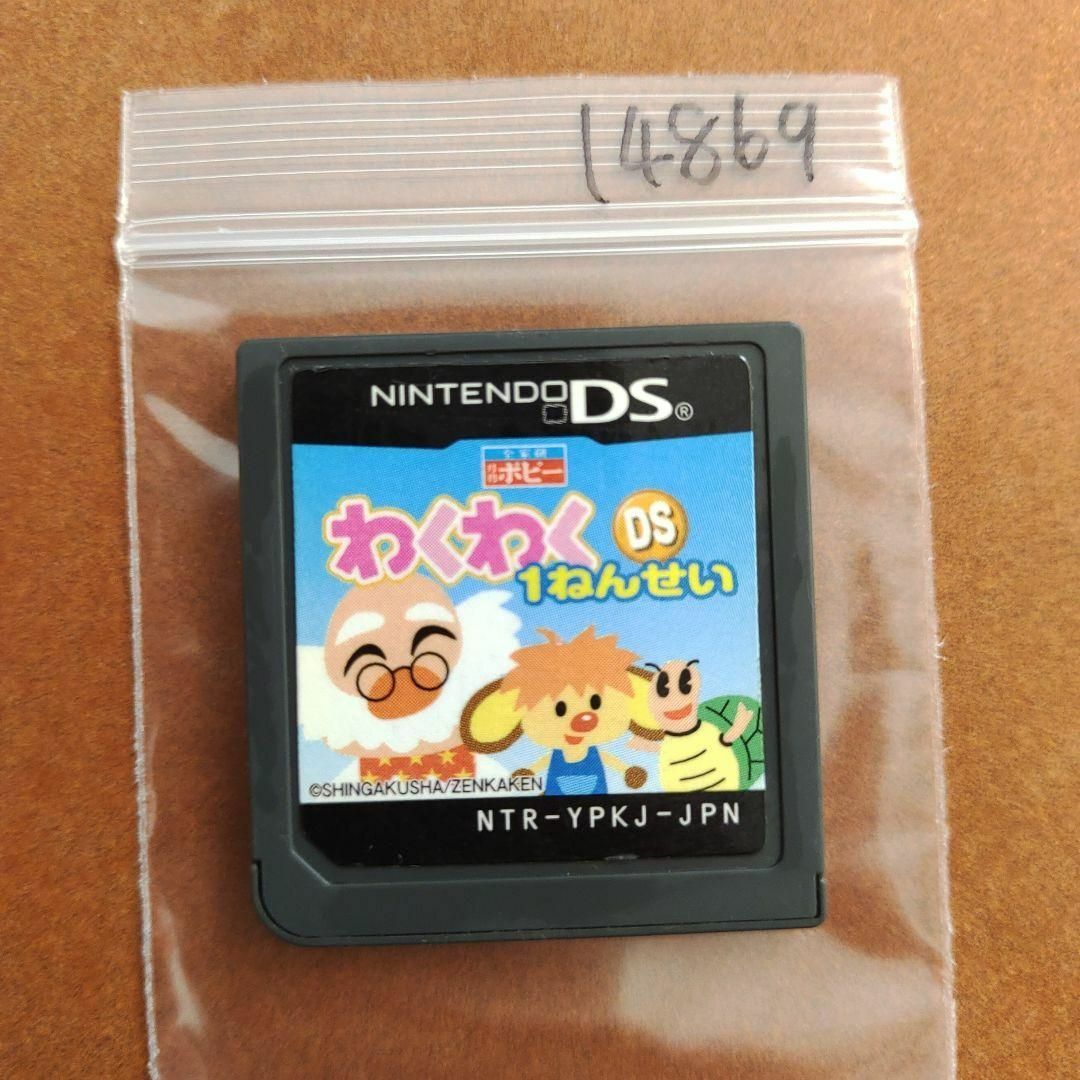 ニンテンドーDS(ニンテンドーDS)のわくわくDS1ねんせい エンタメ/ホビーのゲームソフト/ゲーム機本体(携帯用ゲームソフト)の商品写真