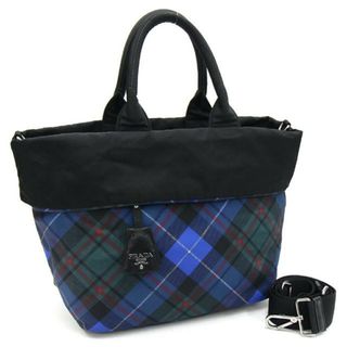 プラダ(PRADA)の プラダ 2WAYハンドバッグ BR4521 ブラック(ショルダーバッグ)