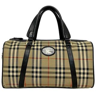 BURBERRY - 【美品/希少】Burberrys ミニボストンバッグ 裏地ノバ BURBERRY - 【美品/希少】Burberrys ミニボストンバッグ 裏地ノバ