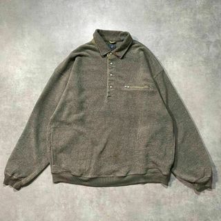 OLDGAP オールドギャップ プルオーバーフリース モスグレー