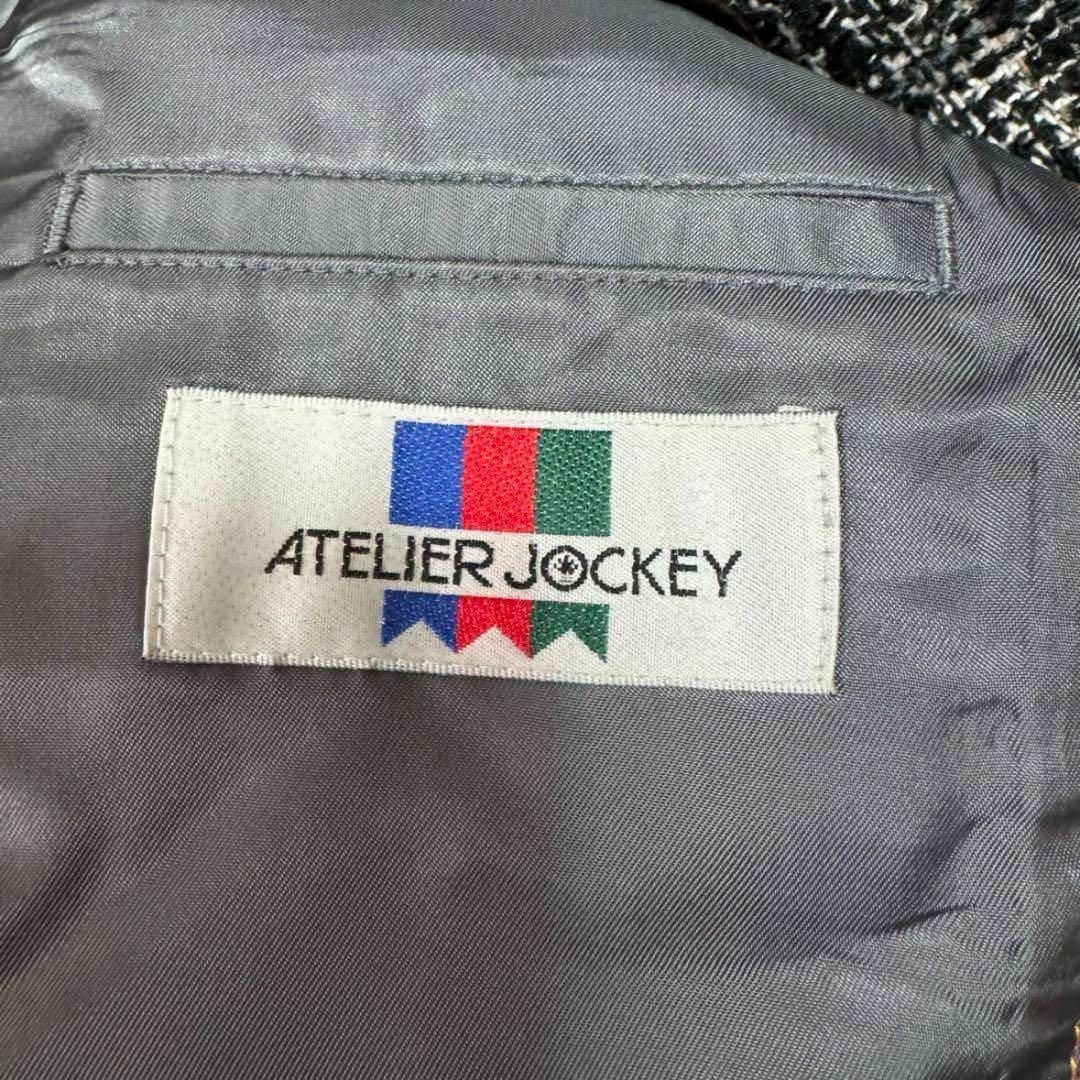 【希少】ATELIER JOCKEY テーラードジャケット ウール 日本製 メンズのジャケット/アウター(テーラードジャケット)の商品写真