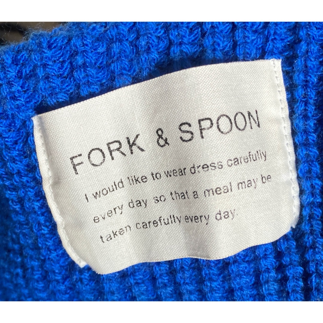 FORK&SPOON(フォークアンドスプーン)のブルーカラー ビーニー ニット帽[FORK&SPOON フォークアンドスプーン] レディースの帽子(ニット帽/ビーニー)の商品写真