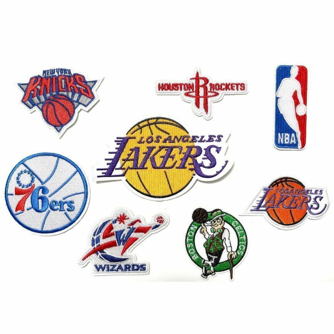 レア　16枚　NBA バスケットボール　ロゴエンブレム　アイロンワッペン　人気 スポーツ/アウトドアのスポーツ/アウトドア その他(バスケットボール)の商品写真