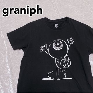 Design Tshirts Store graniph - グラニフ graniph コラボ ゲゲゲの鬼太郎 半袖 Tシャツ Sサイズ