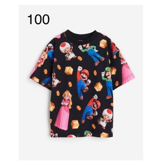 エイチアンドエム(H&M)の新品未開封　スーパーマリオ　Tシャツ　100-105(Tシャツ/カットソー)