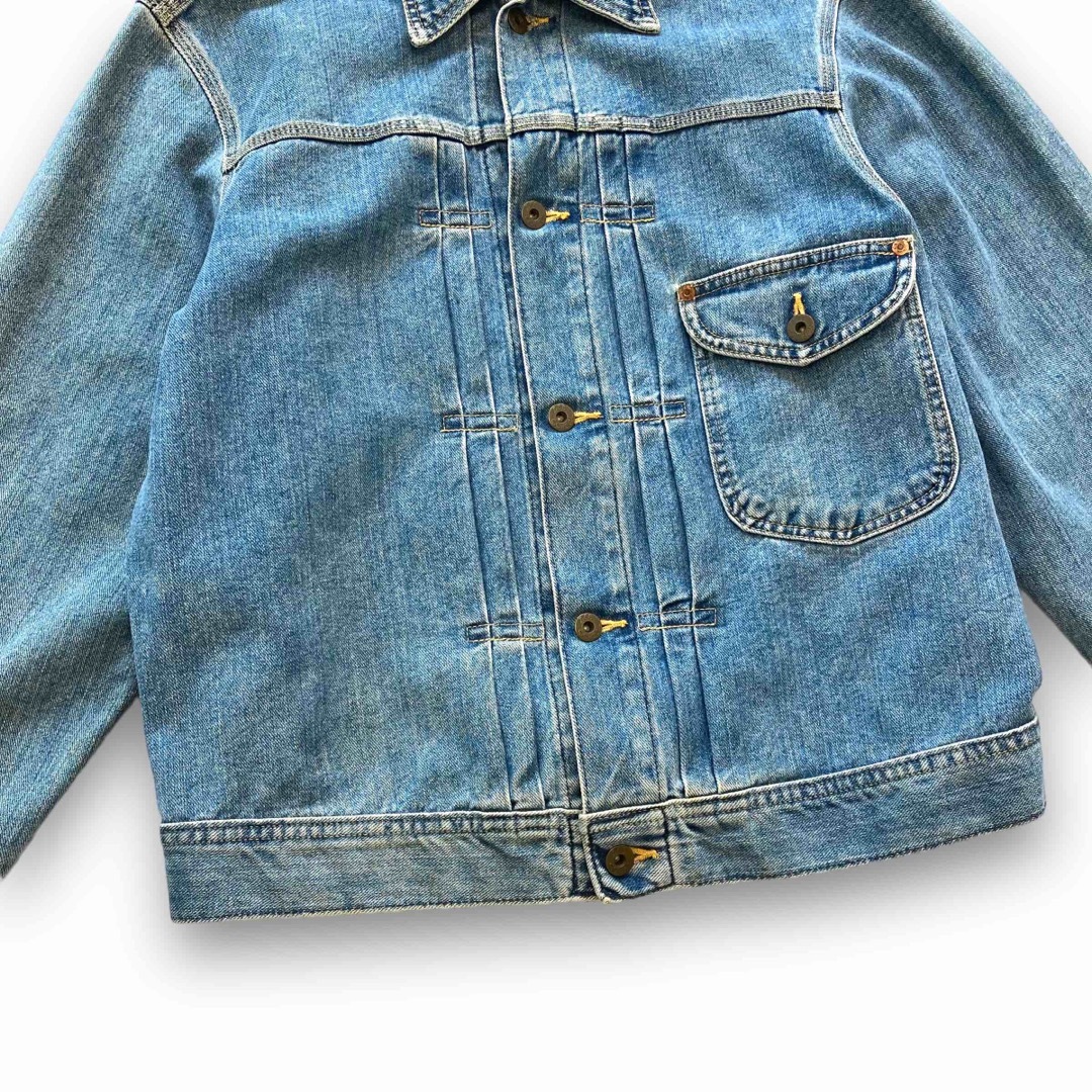 Lee(リー)の【Lee】90s リー 1stモデル デニムジャケット 日本製 白タグ復刻 メンズのジャケット/アウター(Gジャン/デニムジャケット)の商品写真