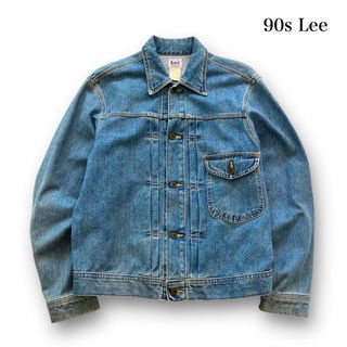 リー(Lee)の【Lee】90s リー 1stモデル デニムジャケット 日本製 白タグ復刻(Gジャン/デニムジャケット)