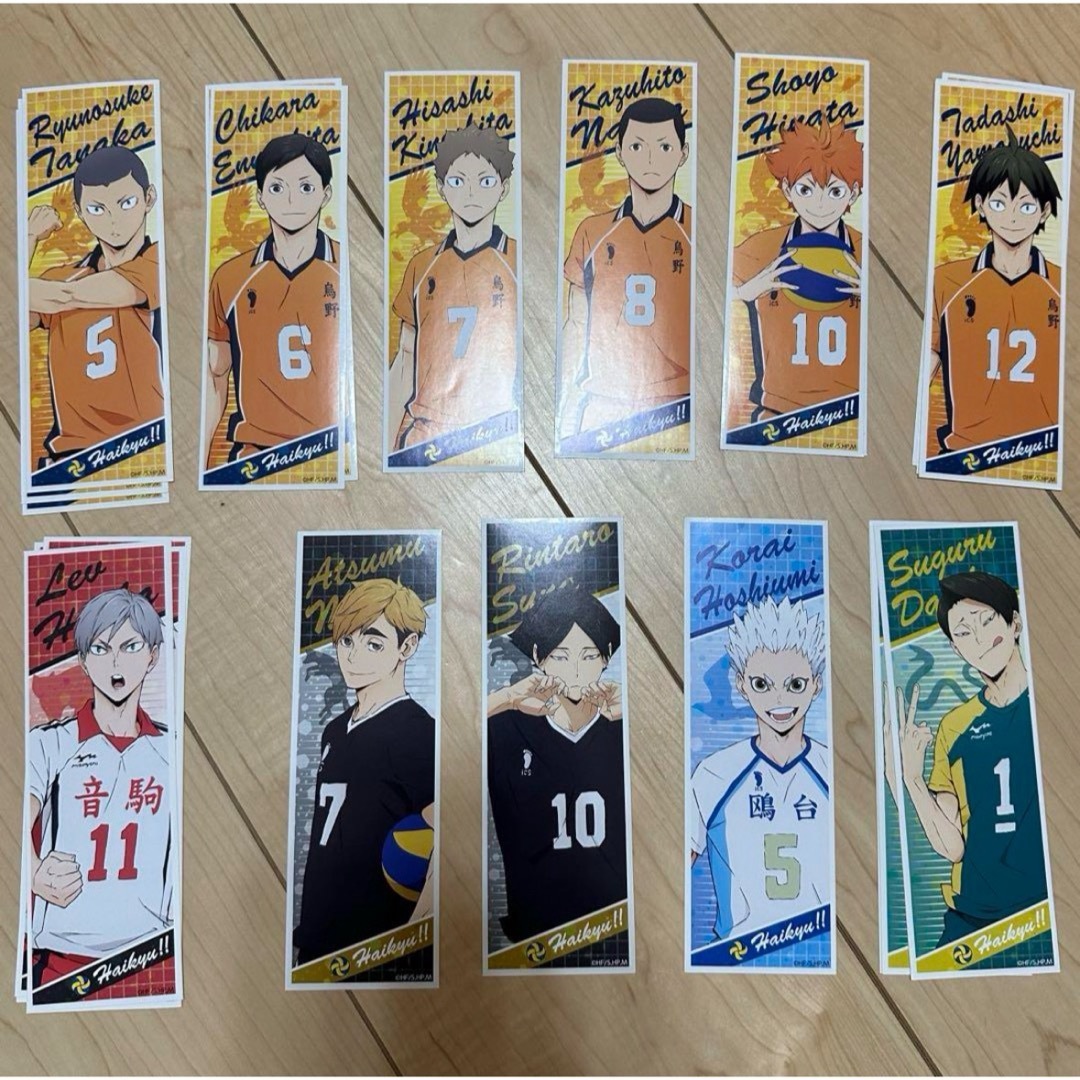 ハイキュー ロングステッカー 100均 エンタメ/ホビーのアニメグッズ(その他)の商品写真