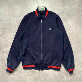 FRED PERRY - 80s FredPerry フレッドペリー ネイビートラックジャケット ジャージ