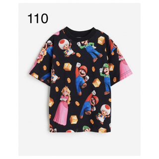 エイチアンドエム(H&M)の新品未開封　スーパーマリオ　Tシャツ　110-115(Tシャツ/カットソー)