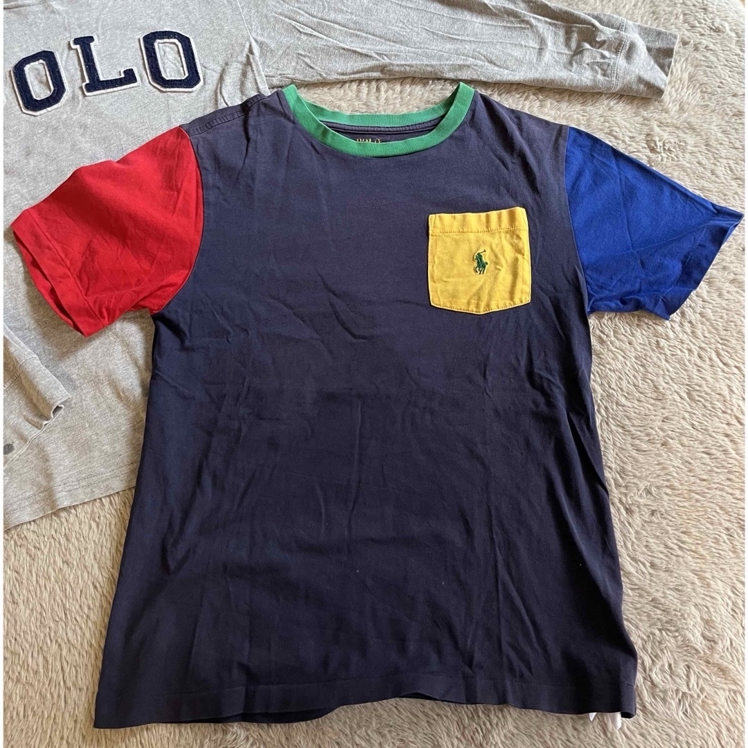 POLO RALPH LAUREN(ポロラルフローレン)の最終値下❗️ラルフローレン⭐︎Tシャツ2点セット‼️150㌢ キッズ/ベビー/マタニティのキッズ服男の子用(90cm~)(Tシャツ/カットソー)の商品写真