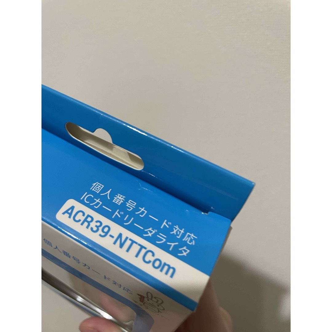 NTT Communications(エヌティティコミュニケーションズ)のICカードリーダーライタ　e-tax ACR39-NTTCom 接触型 スマホ/家電/カメラのPC/タブレット(PC周辺機器)の商品写真