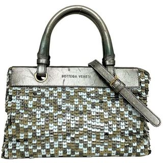 ボッテガ(Bottega Veneta) ショルダーバッグ(レディース)（ブルー