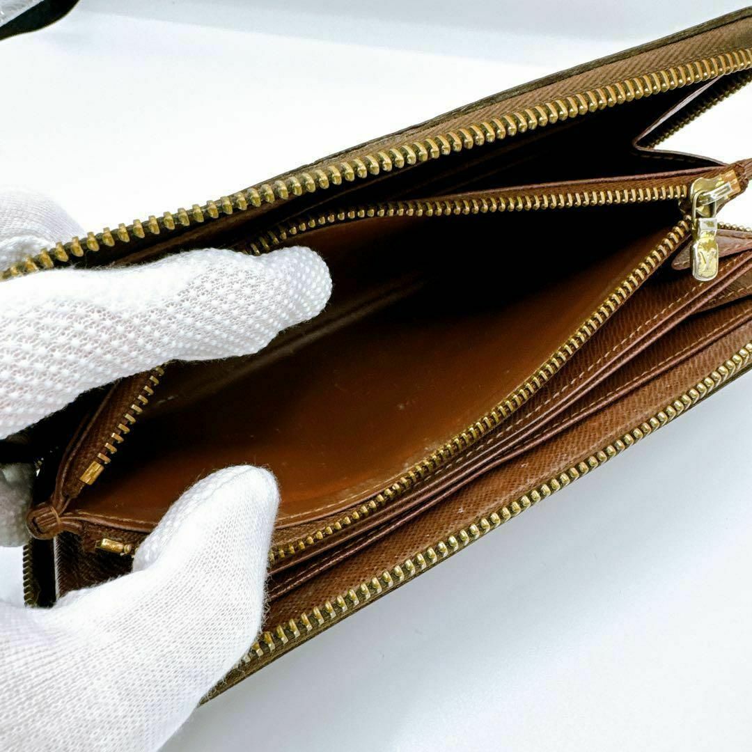 LOUIS VUITTON(ルイヴィトン)のルイヴィトン M41895 モノグラム ジッピーウォレット ラウンドファスナー レディースのファッション小物(財布)の商品写真