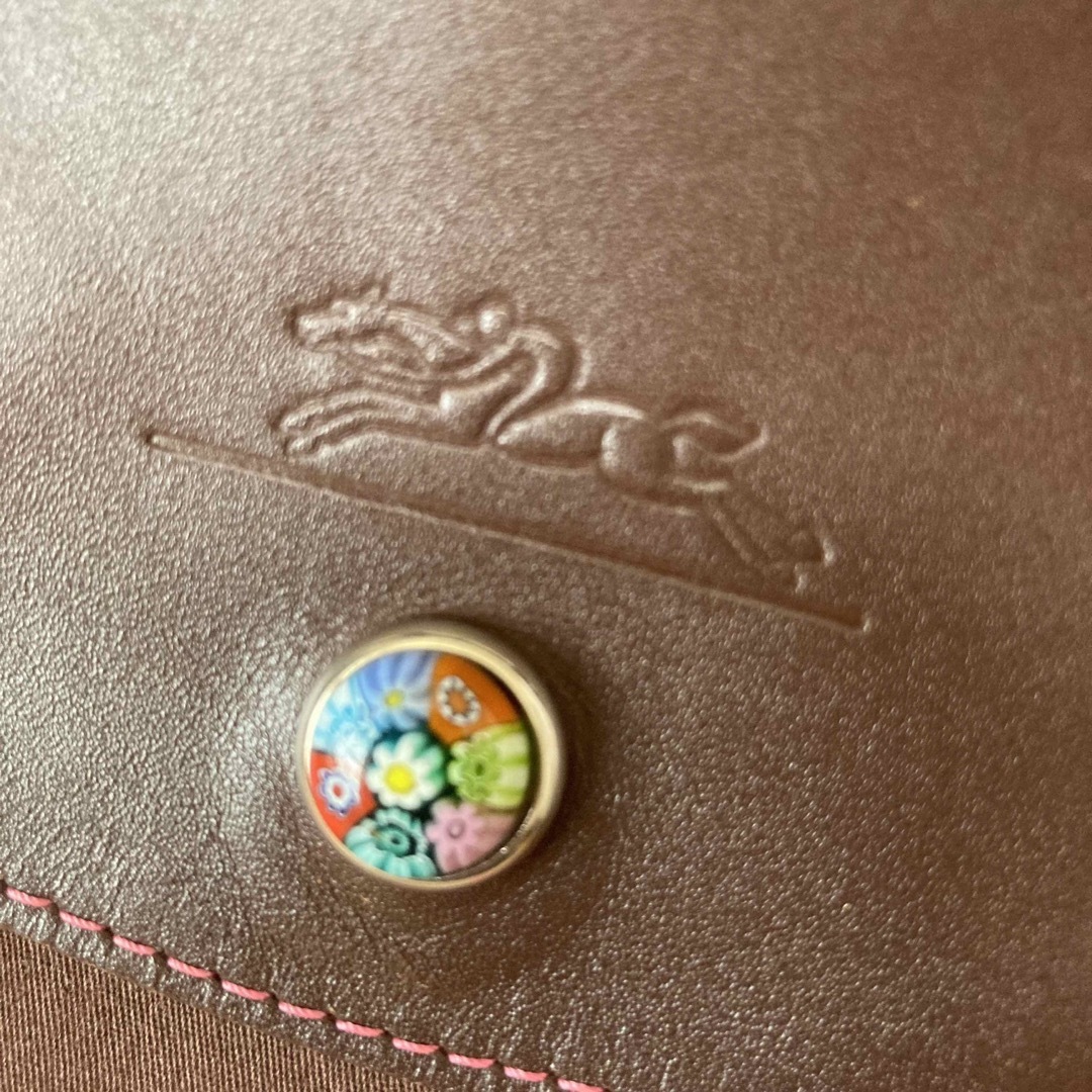 LONGCHAMP(ロンシャン)のLONGCHAMP ロンシャン　トートバッグ　茶色　総柄 レディースのバッグ(トートバッグ)の商品写真