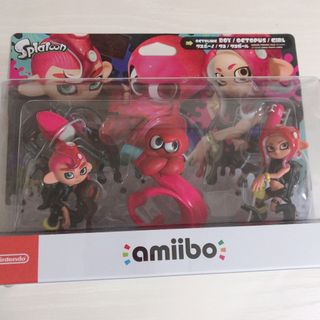 ニンテンドースイッチ(Nintendo Switch)の【新品】 スプラトゥーン アミーボ トリプルセット タコボーイ タコ タコガール(ゲームキャラクター)