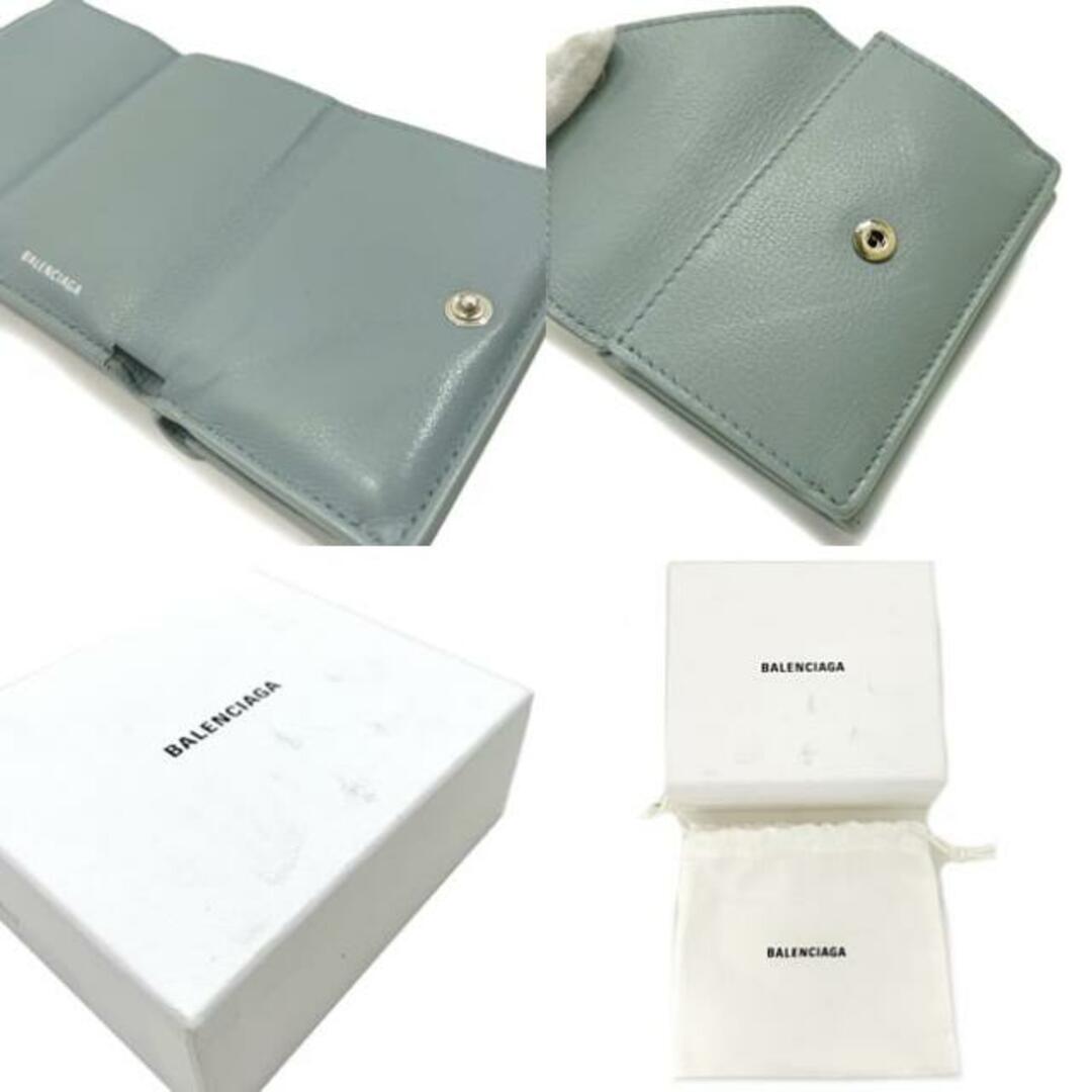 BALENCIAGA - バレンシアガ 三つ折り 財布 ペーパー ミニ BALENCIAGA - バレンシアガ 三つ折り 財布 ペーパー ミニ