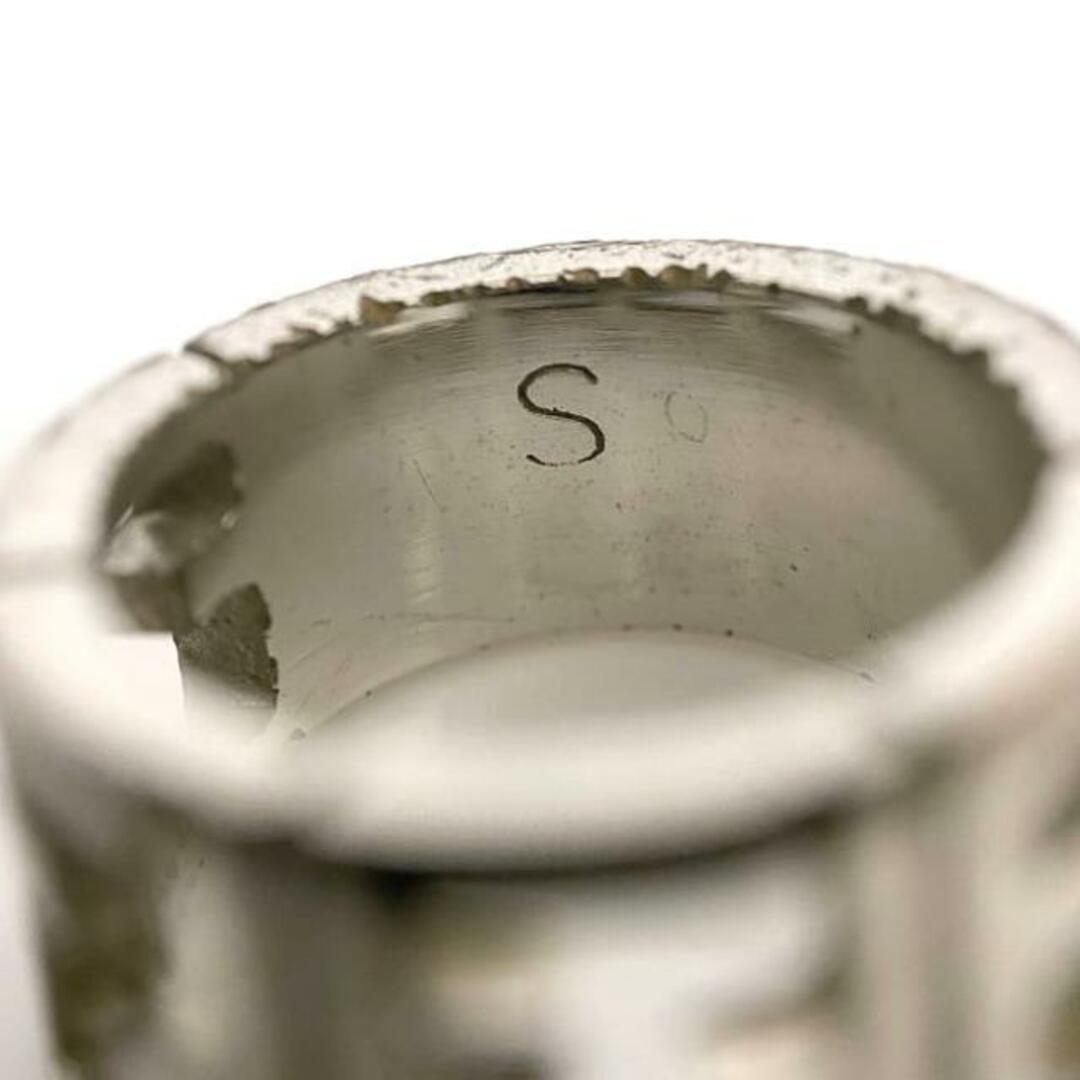 FENDI - フェンディ リング シルバー FF 指輪 9号 メタル 中古 FENDI - フェンディ リング シルバー FF 指輪 9号 メタル 中古