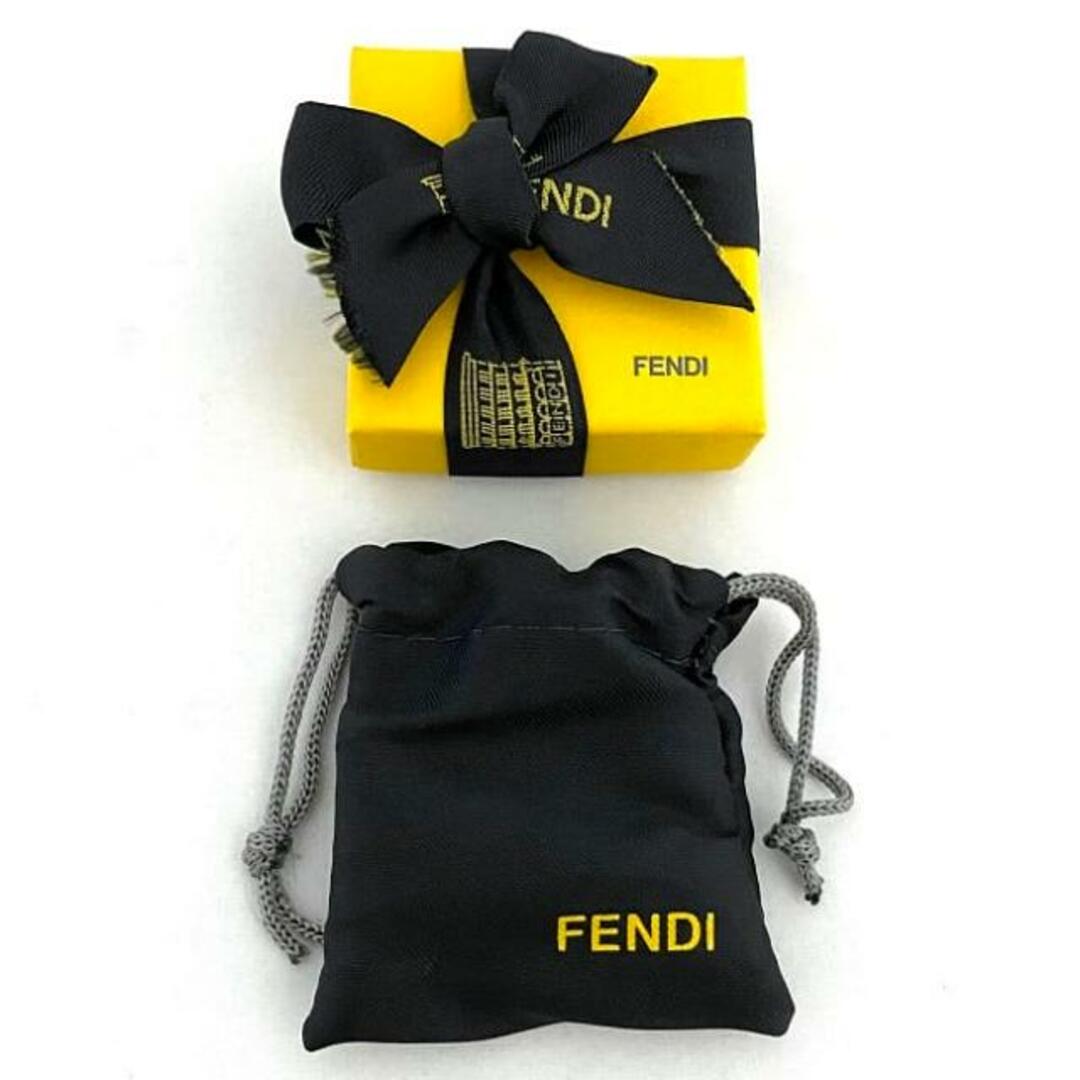 FENDI - フェンディ リング シルバー FF 指輪 9号 メタル 中古 FENDI - フェンディ リング シルバー FF 指輪 9号 メタル 中古