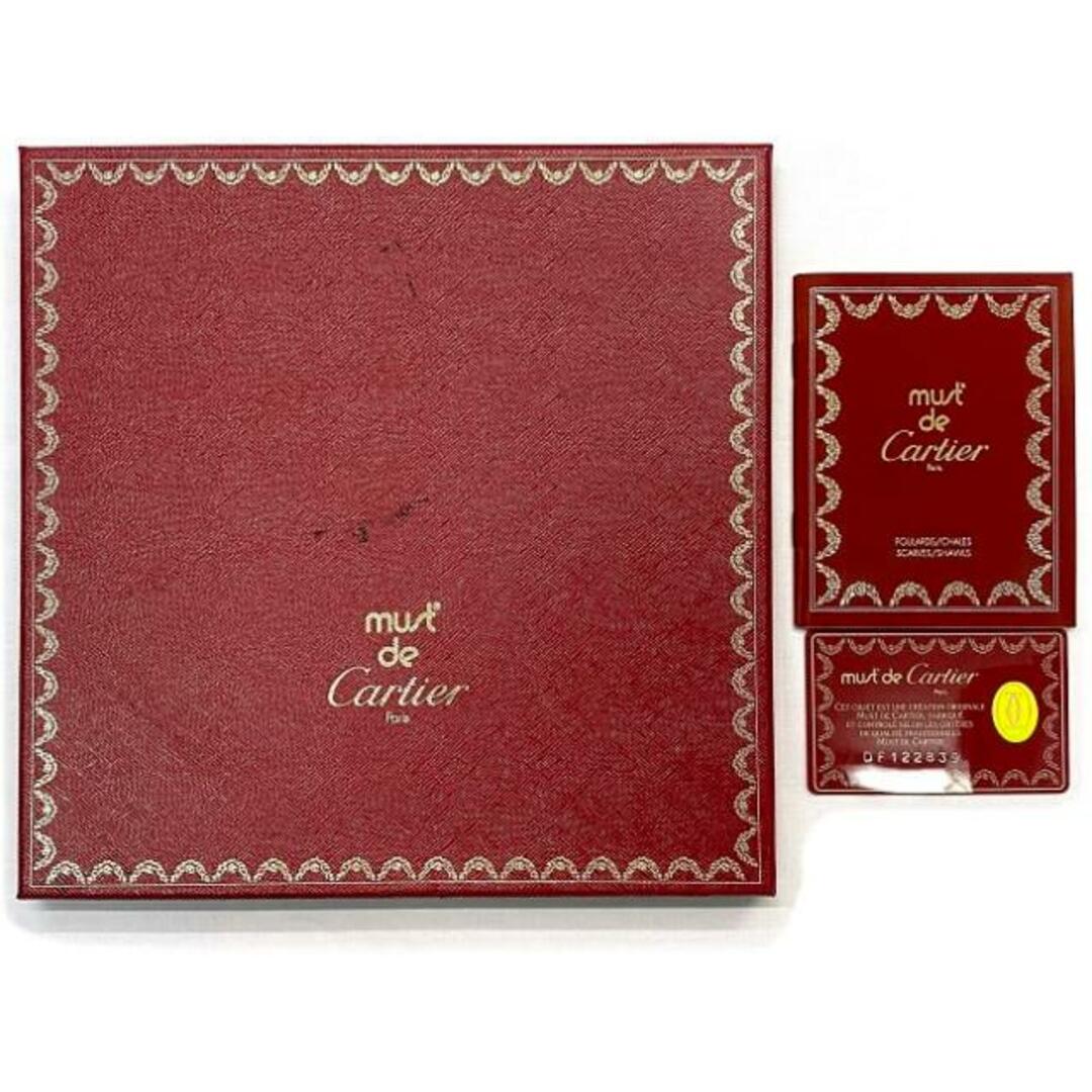 Cartier - カルティエ スカーフ ピンク ゴールド パンサー 大判 Cartier - カルティエ スカーフ ピンク ゴールド パンサー 大判