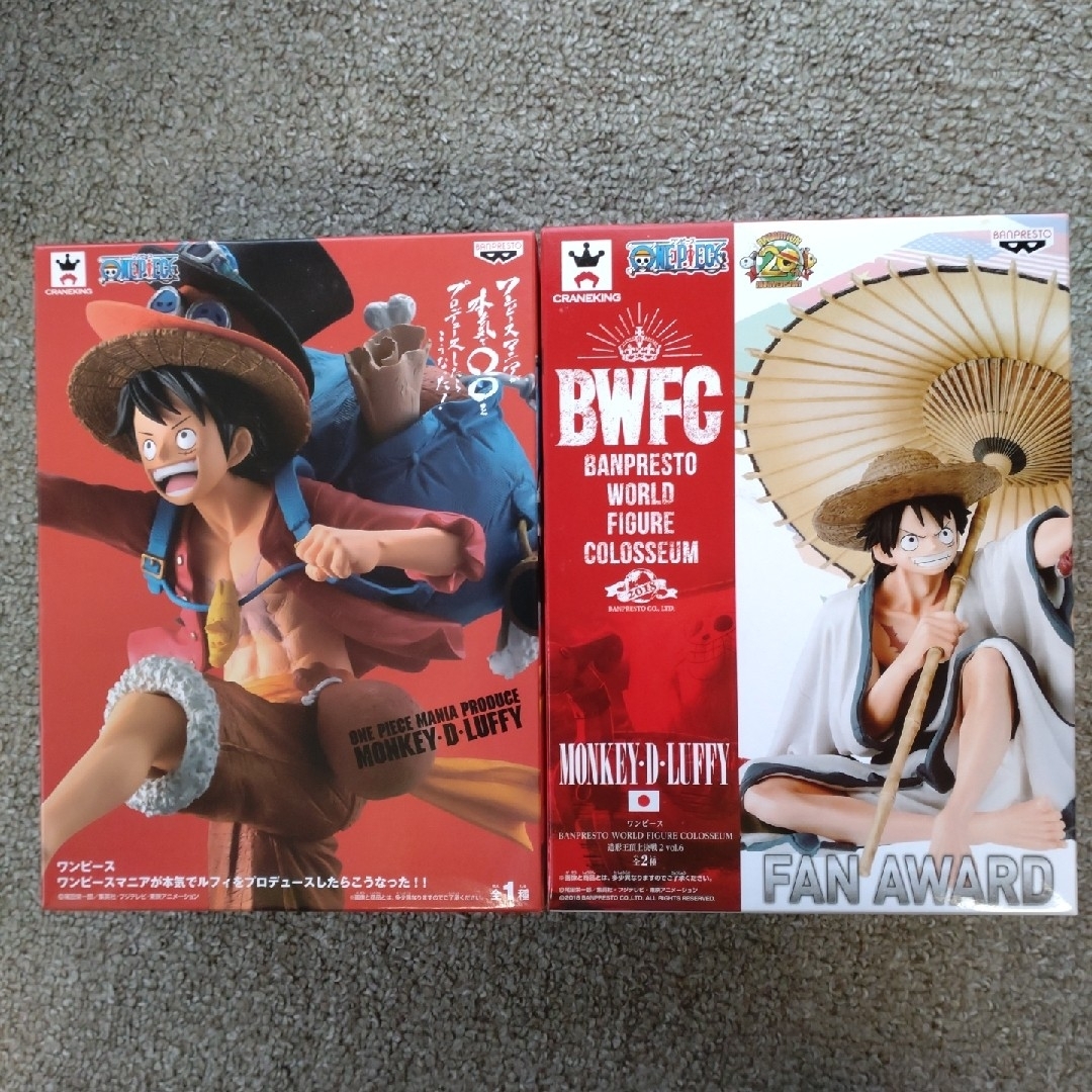 ONE PIECE(ワンピース)のONE PIECE　ルフィフィギュア エンタメ/ホビーのフィギュア(アニメ/ゲーム)の商品写真