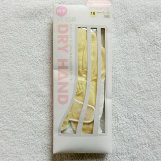 プロギア(PRGR)のPRGR DRY HAND ゴルフグローブ クリーム 18サイズ 両手 女性用(その他)