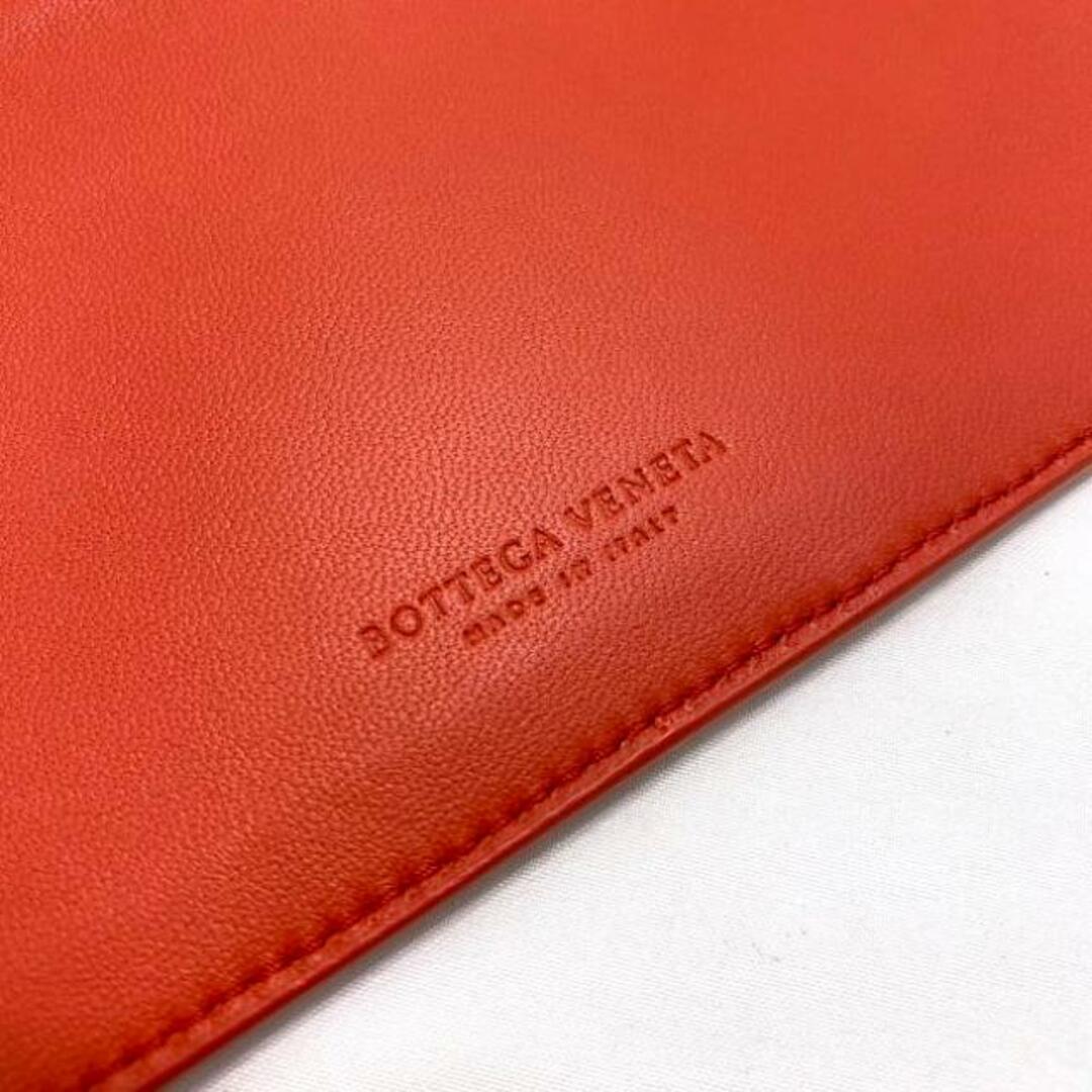 Bottega Veneta(ボッテガヴェネタ)のボッテガ ヴェネタ チェーン付 コインケース オレンジ ゴールド 567190 美品 レザー GP 中古 BOTTEGA VENETA 小銭入れ カードケース ファスナー カード ホルダー 財布 ミニ コンパクト 薄型 定番 人気 レディースのファッション小物(財布)の商品写真