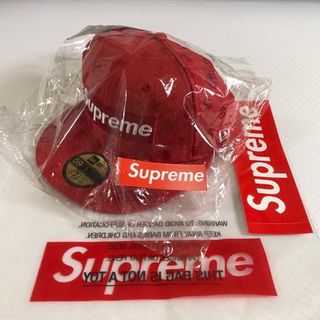 シュプリーム(Supreme)のシュプリーム　モノグラム　ボックスロゴ　ニューエラ　キムタク着　supreme (キャップ)